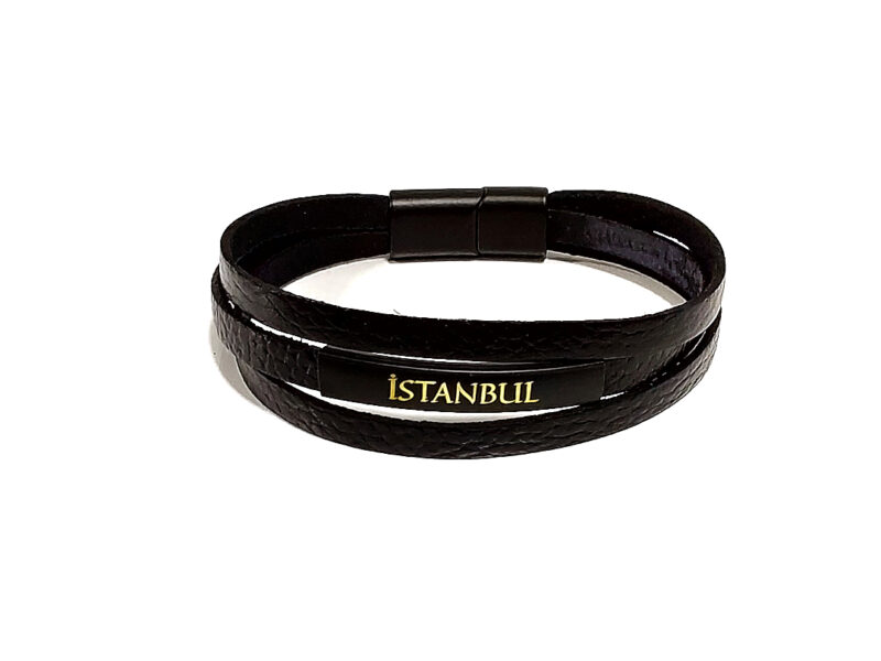 İstanbul Deri Bileklik #25-1159